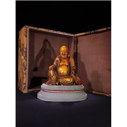 Tianhuang Stone Arhat Ornament