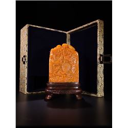 Tianhuang Stone Dragon Pattern Seal