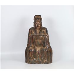 Bronze Seated Statue