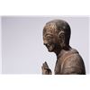 Image 7 : Gilt-Lacquer Bronze Arhat Statue