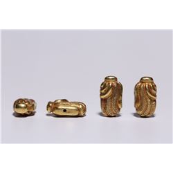 Golden Bergamot Ornaments