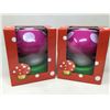 Image 1 : LED Push Lights (2ct) Pink
