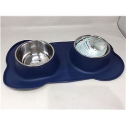 Dog Bowls with Silicone Base