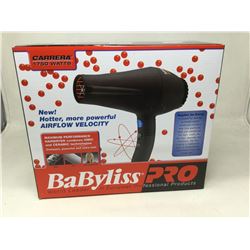BaByliss Pro Carrera 1750W Hair Drier