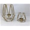 Image 1 : Gold Tealight Candle Decor