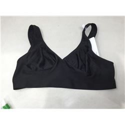 Back Closure, Unlined Bra (2XL)