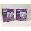 Image 1 : Philips 100w Daylight Indoor A19 Bulb (2 x 2)