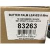 Image 3 : Case lot of Frozen Baketree Butter Palm Leaves pastry cookies 16 x 193g