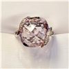 Image 4 : Silver Pink Amethyst White Topaz(9.9ct) Ring, Suggested Retail Value $240 (Estimated Selling Price f