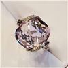 Image 5 : Silver Pink Amethyst White Topaz(9.9ct) Ring, Suggested Retail Value $240 (Estimated Selling Price f