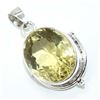 Image 2 : Silver Lemon(11.7ct) Pendant (~weight 6.5g), Suggested Retail Value $120 (Estimated Selling Price fr