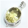 Image 3 : Silver Lemon(11.7ct) Pendant (~weight 6.5g), Suggested Retail Value $120 (Estimated Selling Price fr