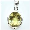 Image 4 : Silver Lemon(11.7ct) Pendant (~weight 6.5g), Suggested Retail Value $120 (Estimated Selling Price fr
