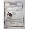 Image 5 : 10K WG Genuine Amethyst Diamond Pendant Necklace with Appraisal certificateÂ  $1650.00