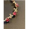 Image 2 : Natural Ruby (6.82ct) Bracelet (~weight 6.74g), Suggested Retail Value $1,650.00