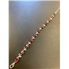 Image 3 : Natural Ruby (6.82ct) Bracelet (~weight 6.74g), Suggested Retail Value $1,650.00