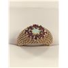 Image 1 : Natural Opal/Ruby (0.92ct) Ring (~weight 5.81g), Suggested Retail Value $7,600.00