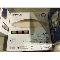 SMRT Lite Smart LED Color Changing Flush MountÂ 