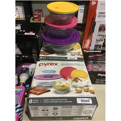 Pyrex Glass Mixing Bowl Set