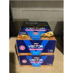 Kellogs Vector Mixed Nut Protein Bars (600g) Lot of 2