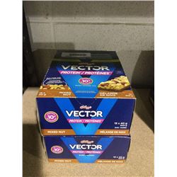 Kellogs Vector Mixed Nut Protein Bars (600g) Lot of 2