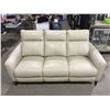 Image 1 : Cream Power Recliner Sofa (Tested, working)Â 