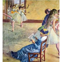 Edgar Degas - During The Dance Lessons  Madame Cardinal