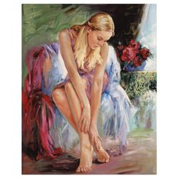 Igor Semeko, "Bella" Hand Signed Limited Edition Giclee on Canvas with Letter of