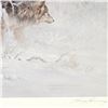 Image 3 : Larry Fanning (1938-2014), "Crystal Forest - Gray Wolves" Limited Edition Lithog