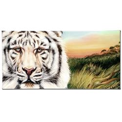 "White Bengal" Limited Edition Giclee on Canvas by Martin Katon, Numbered and Ha