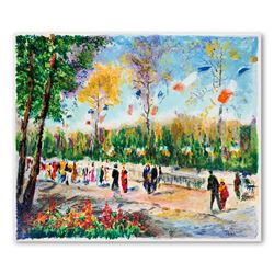 Dimitri Polak (1922-2008), "Like a Parisian Celebration" Hand Signed Limited Edi