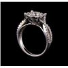 Image 4 : 1.35 ctw Diamond Ring - 14KT White Gold