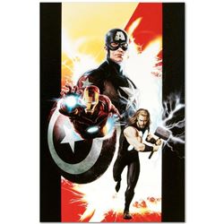 Marvel Comics "Ultimates #1" Numbered Limited Edition Giclee on Canvas by Kaare