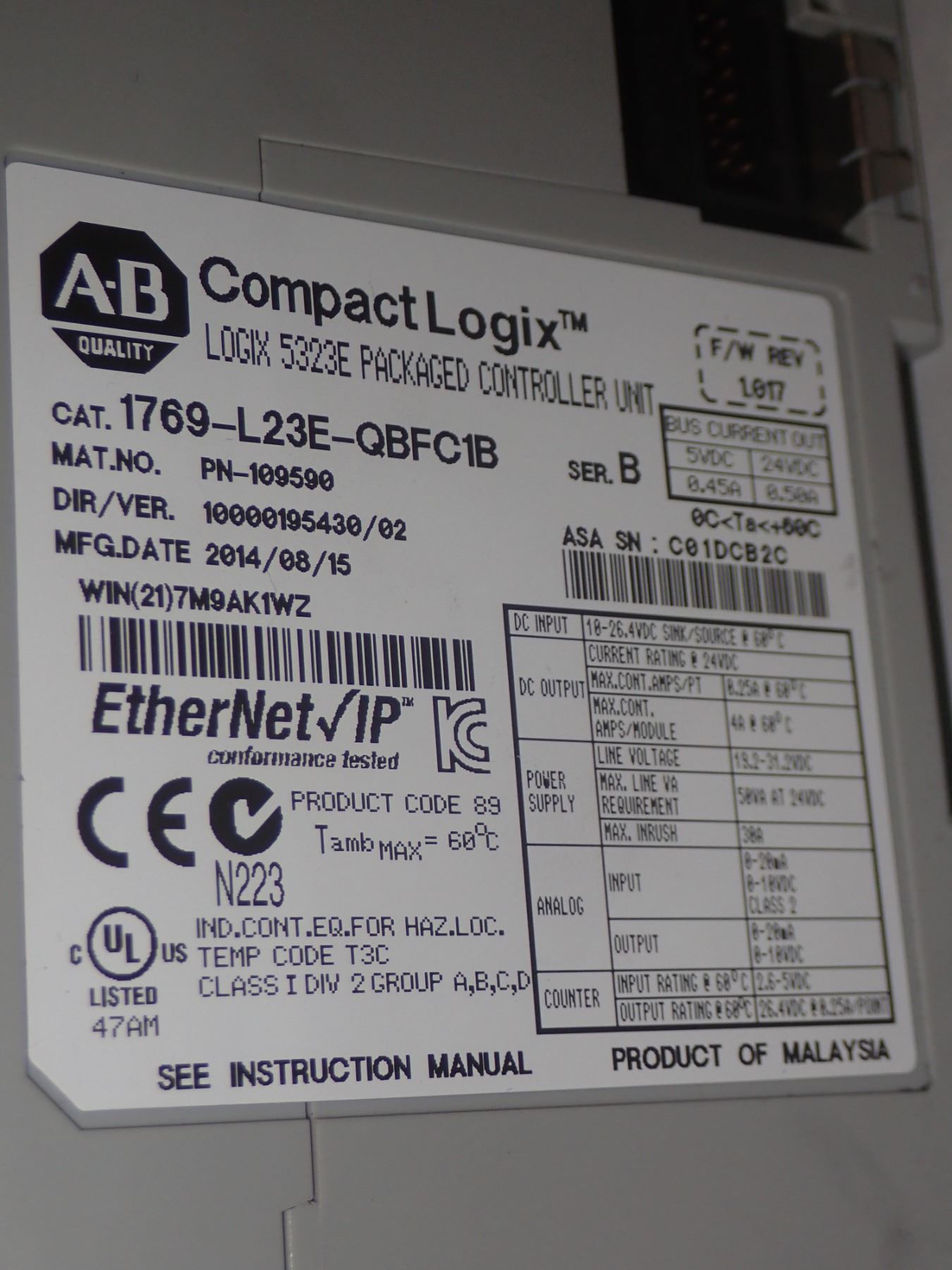 Allen Bradley 800t Catalog Price
