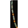Image 3 : Butterscotch Amber and Polymer Clay Bead Necklace