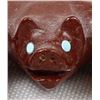 Image 2 : 2002 Zuni Pipestone Bat Fetish by Gibbs Othole