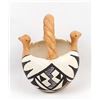 Image 7 : Acoma Double Bird Pottery Basket, Doris Patricio