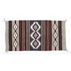 Image 1 : Navajo Serrated Diamond Wool Textile Rug