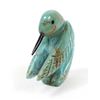 Image 1 : Zuni Turquoise Hummingbird Fetish by Adrin Cheama