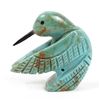Image 2 : Zuni Turquoise Hummingbird Fetish by Adrin Cheama