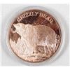 Image 1 : Copper Grizzly Bear Coin