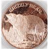 Image 2 : Copper Grizzly Bear Coin