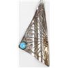 Image 2 : Navajo Sterling Turquoise Earrings