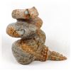 Image 1 : Zuni Picasso Marble Rattlesnake Fetish by Malani