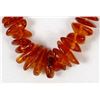 Image 2 : Amber Bead Necklace and Earrings Set