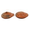 Image 1 : 2 Historic Native American Navajo Pottery Lids