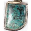 Image 2 : Sterling Turquoise Pendant Necklace