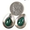 Image 5 : Navajo Sterling Malachite Post Earrings