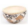 Image 3 : Native American Acoma Polychrome Pottery Bowl