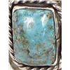 Image 2 : Navajo Sterling Turquoise Ring, Size 10.25